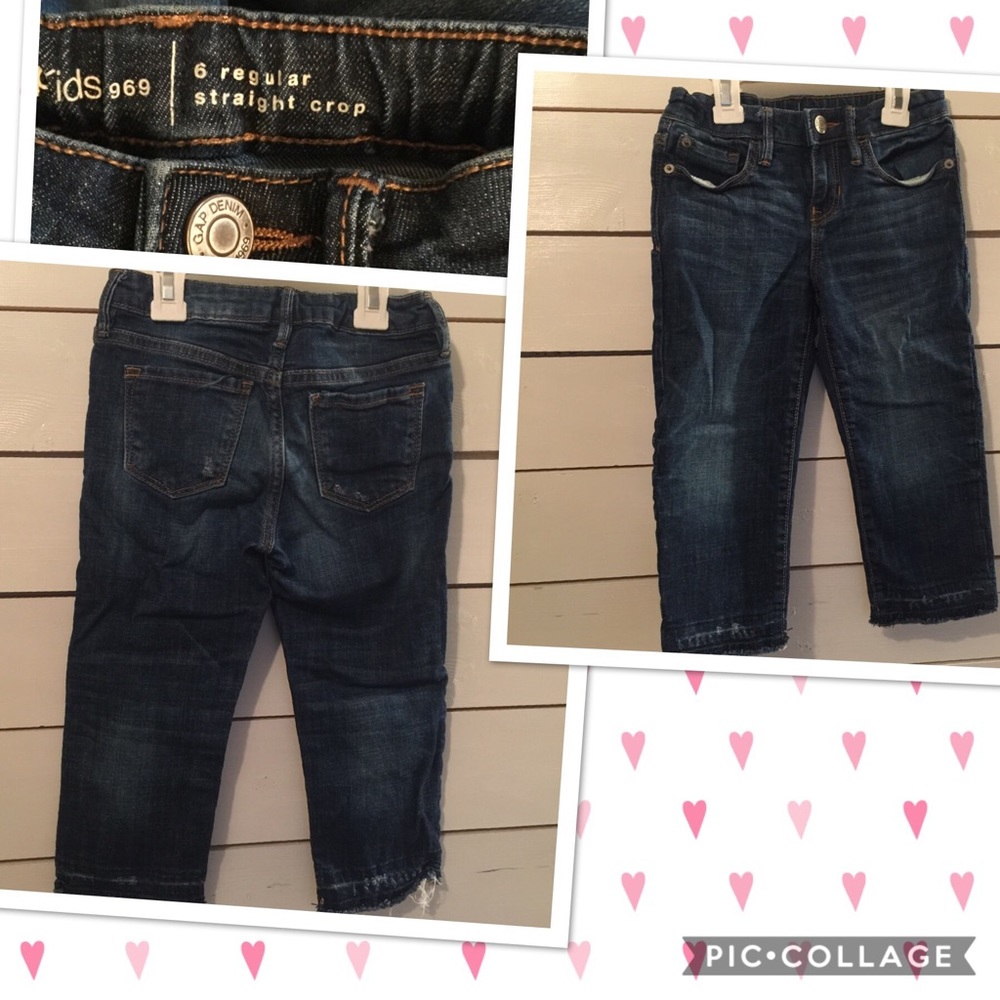 Cropped jeans